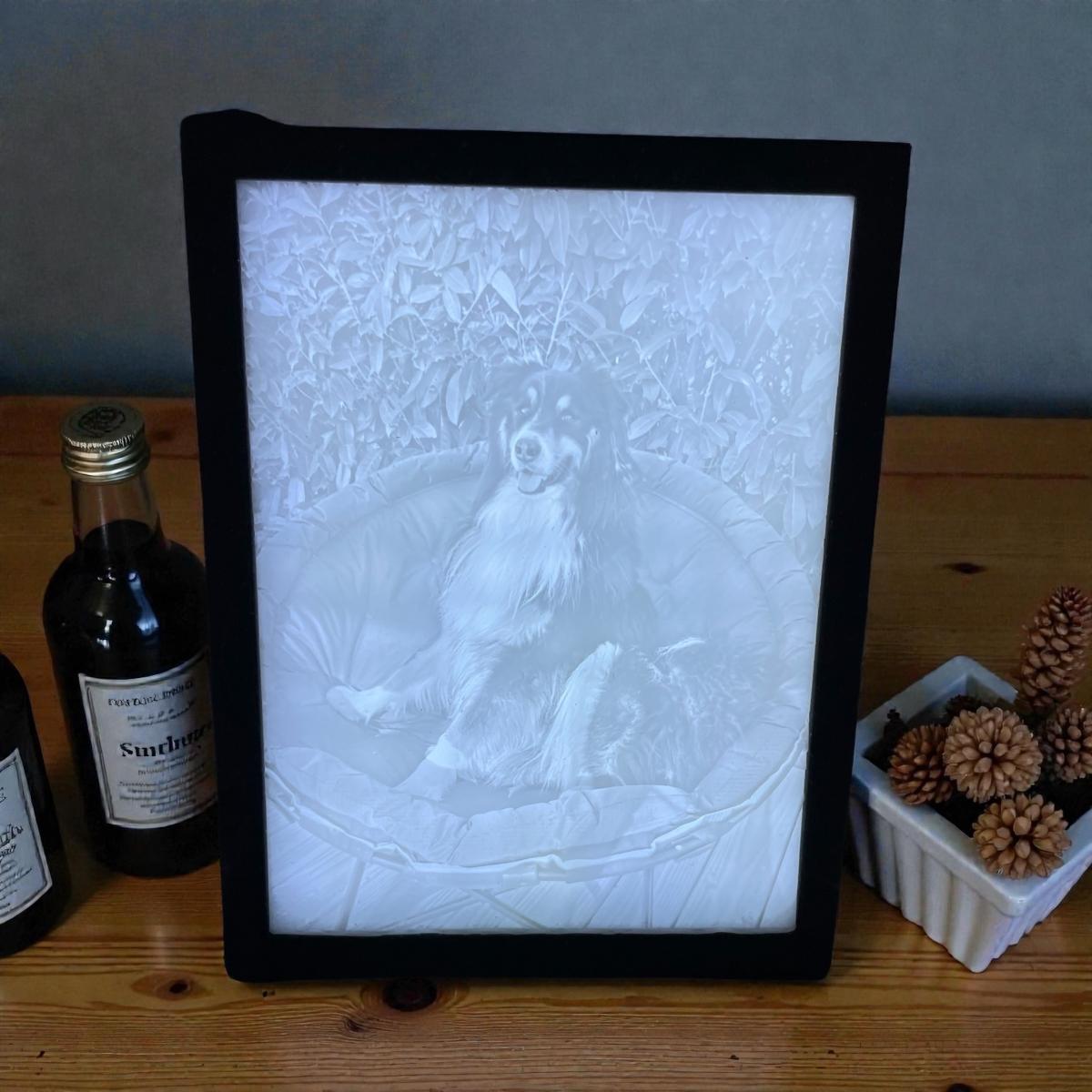 Image lumineuse / Lithophanie